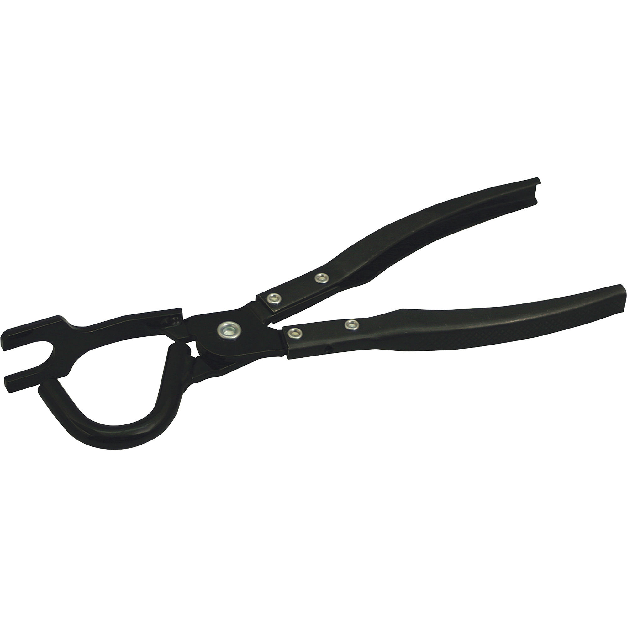 Lisle Exhaust Removal Pliers - Compatible with Rubber Hanger Supports, Model# 38350